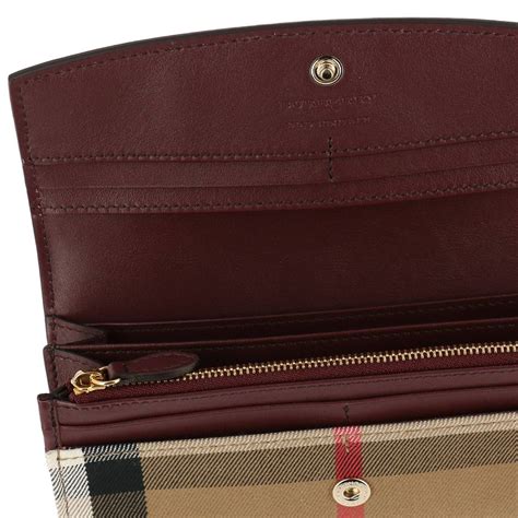 burberry women's wallet|burberry women's wallets discount.